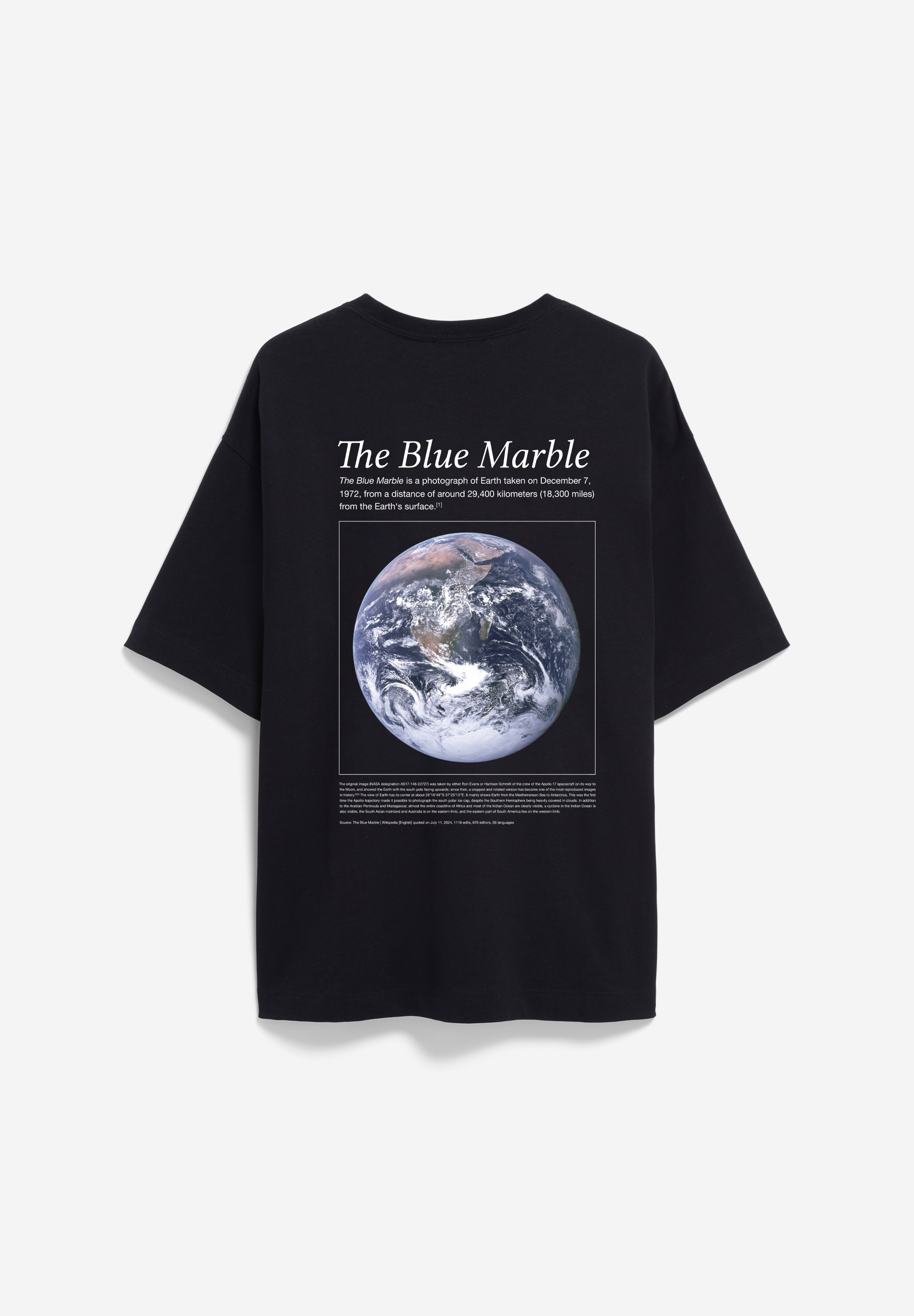MIKAAS WIKIPEDIA Heavyweight T-Shirt made of recycled Cotton