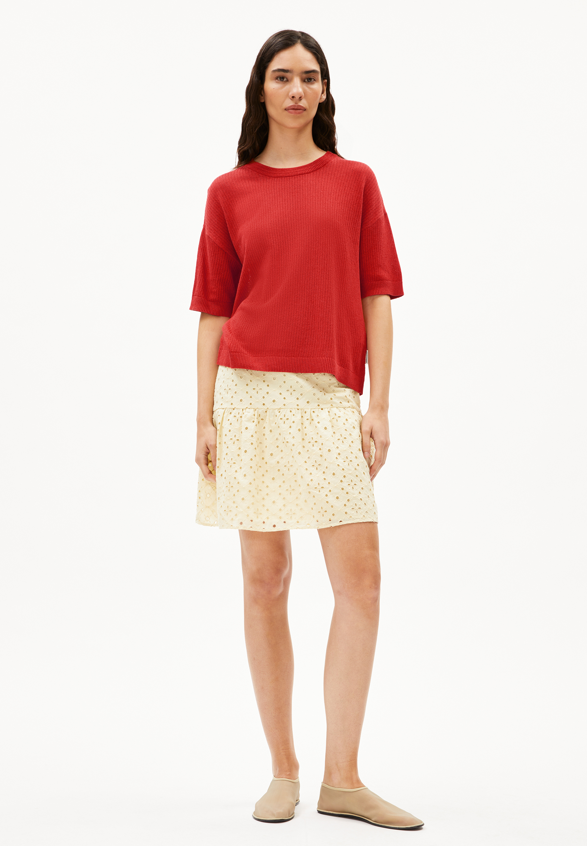 LIZAA LINO Knit Shirt made of Linen-Mix