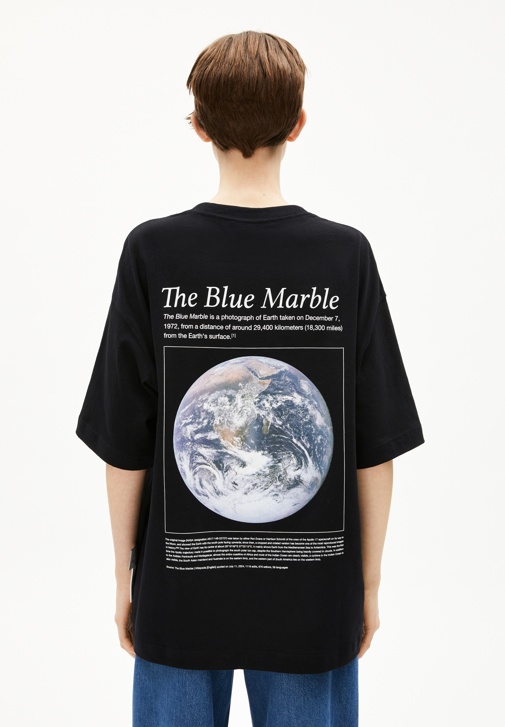 MIKAAS WIKIPEDIA Heavyweight T-Shirt made of recycled Cotton