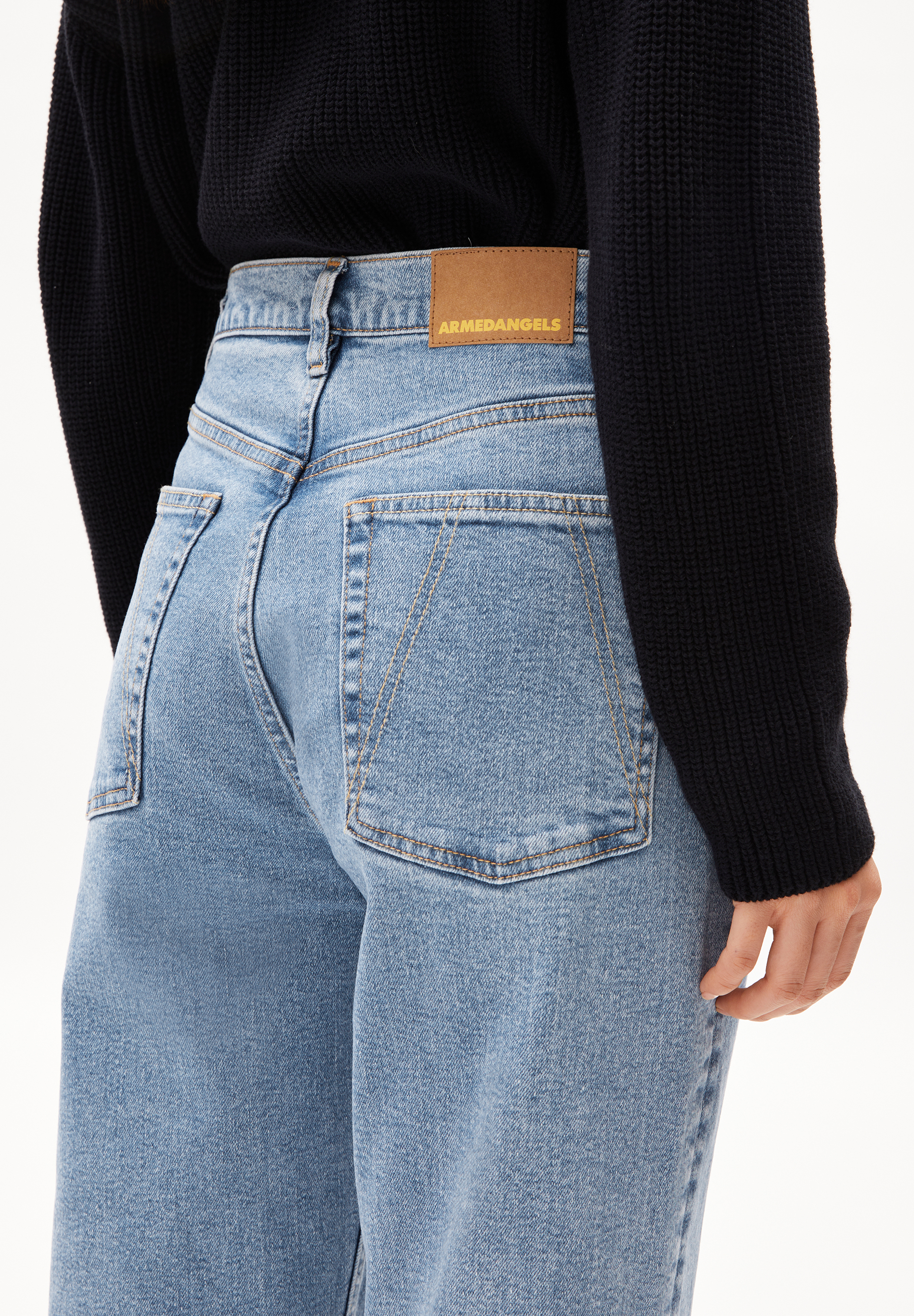 MAIRAA Mom Jeans recycled Cotton Mix Comfort Stretch
